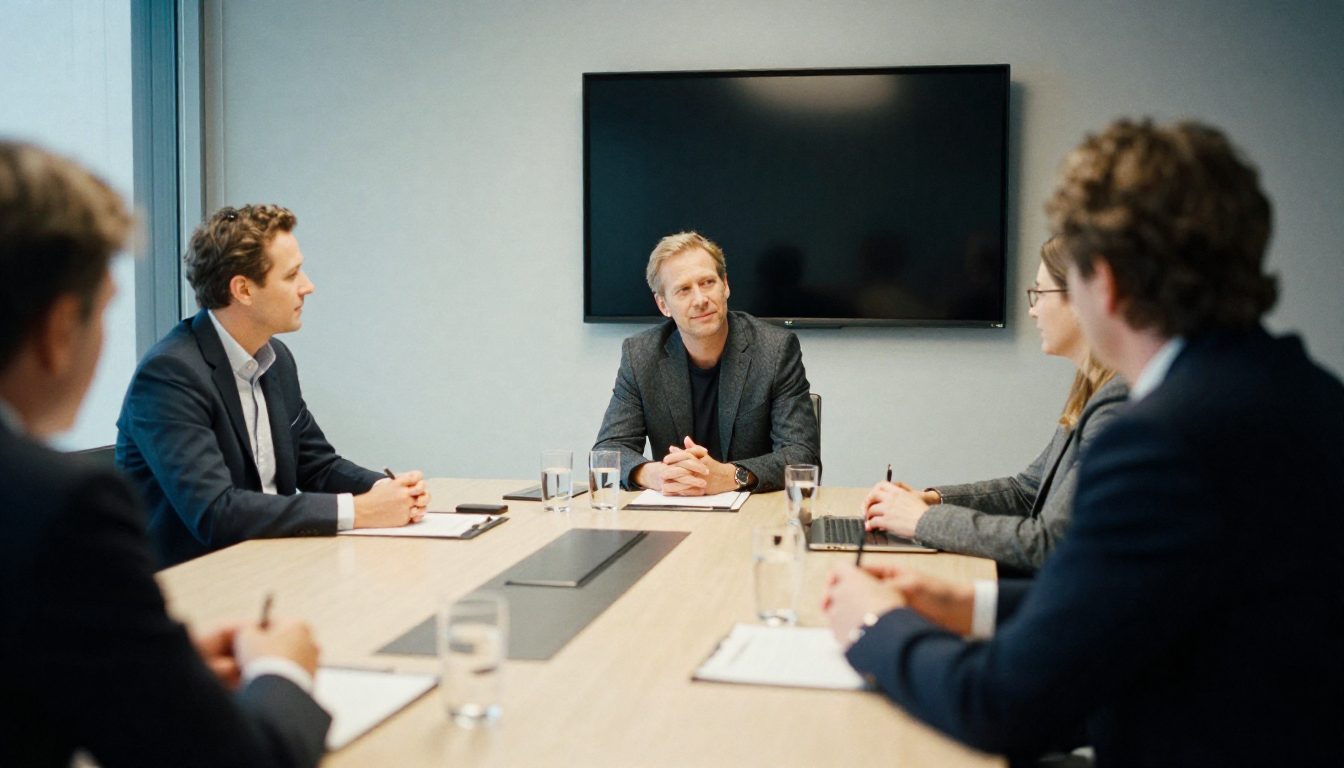 Candlesttcandlea consultants in overleg met klant over automatisering strategie